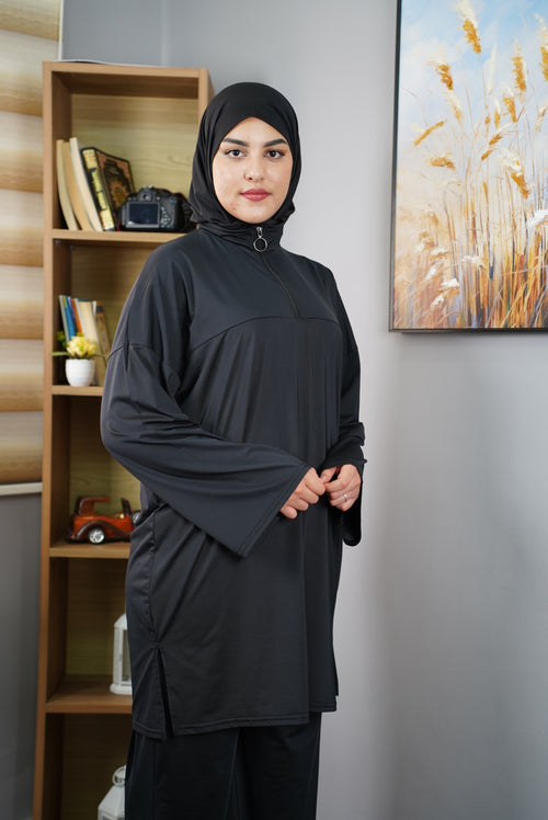 بوركيني نسائي Palmier 3 Pièces | Maillot de Bain Mestour